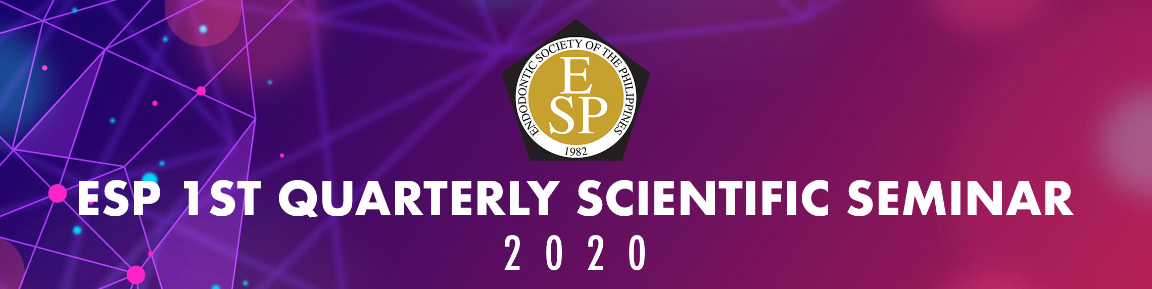 1st ESP Quarterly Scientific Webinar 2020