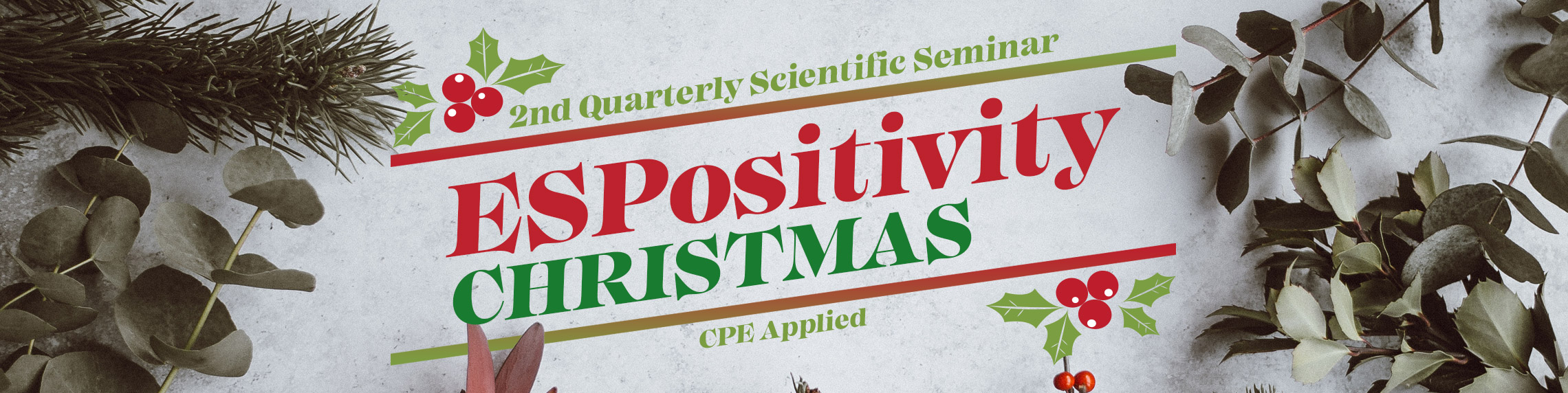 2nd ESP Quarterly Scientific Seminar 2018