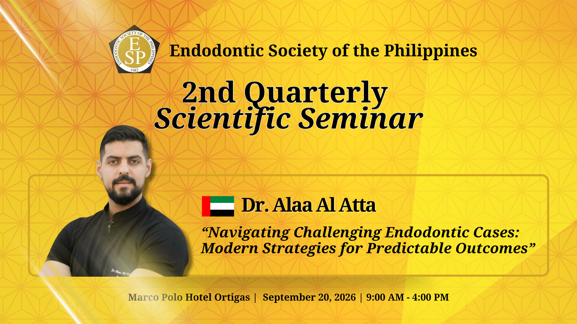 2nd ESP Quarterly Scientific Seminar 2026