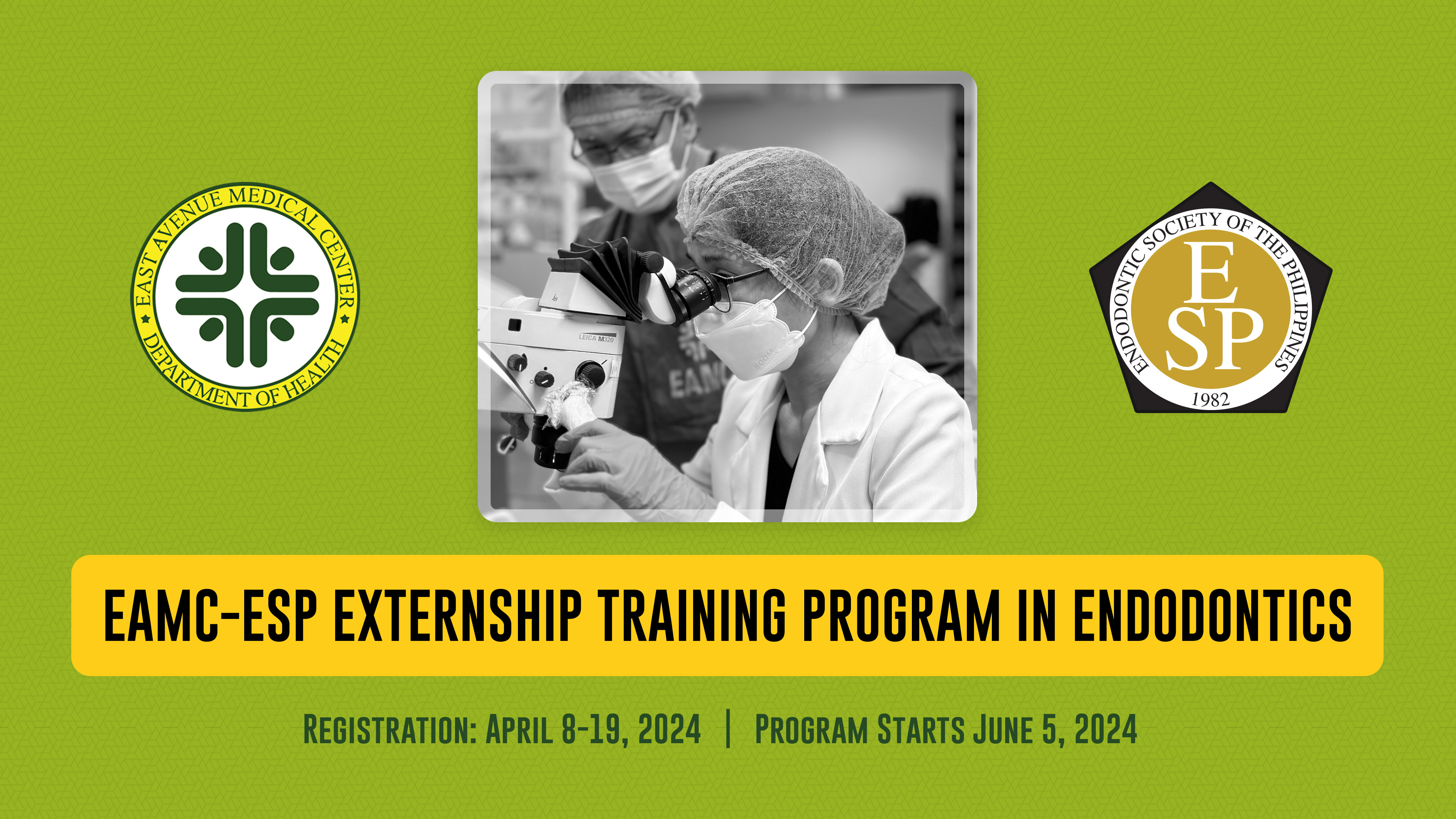 EAMC-ESP Externship Training Program in Endodontics 2024