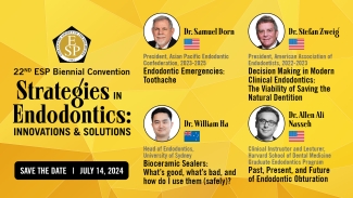 Strategies in Endodontics: Innovations and Solutions | 22nd ESP Biennial Convention